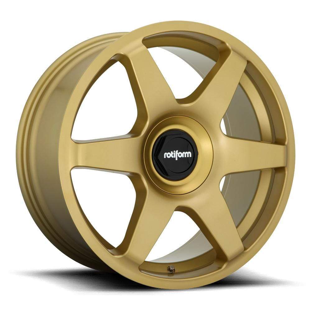 Rotiform Cast SIX Wheel 18" - Matte Gold