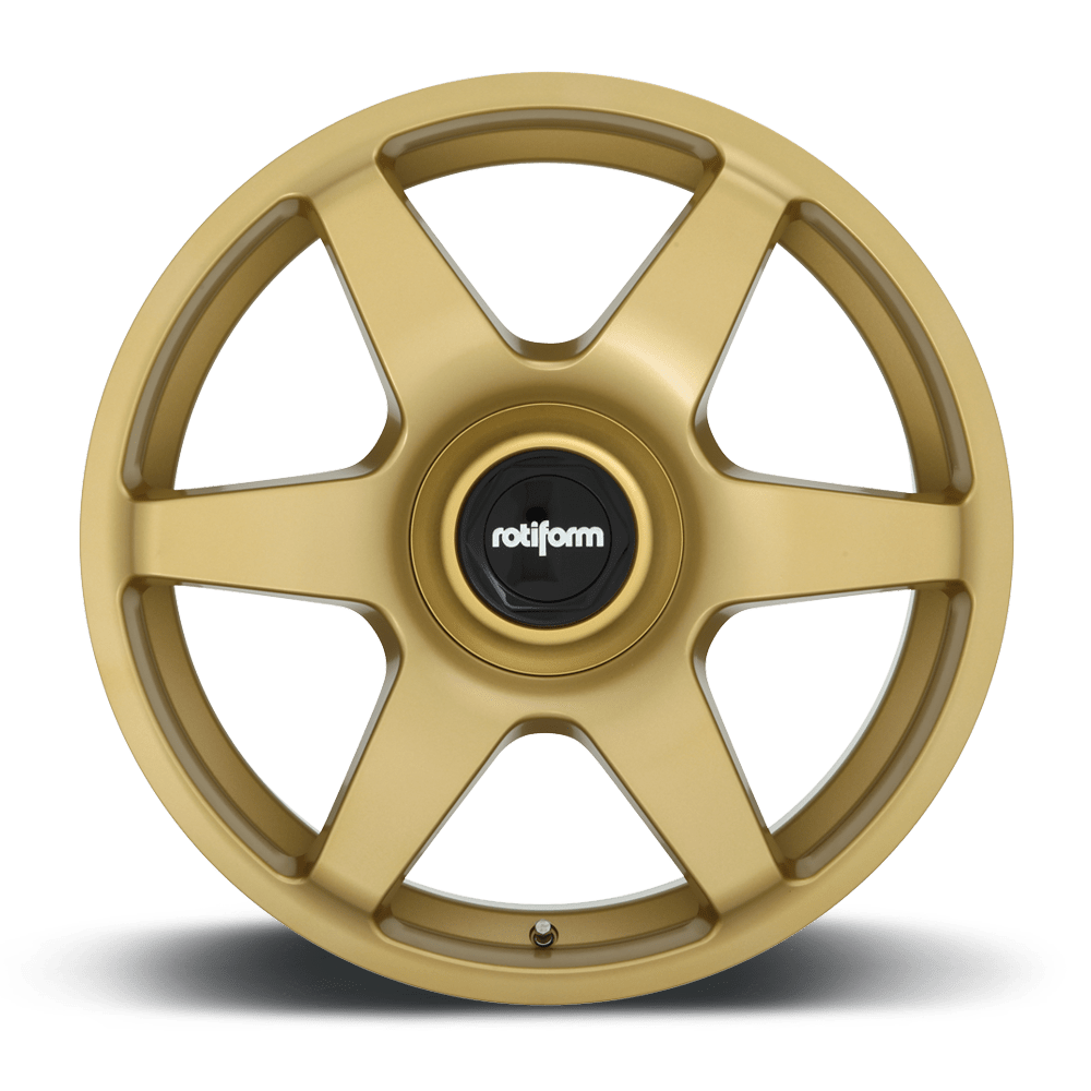 Rotiform Cast SIX Wheel 18" - Matte Gold