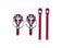 Sparco Hood Pins Set
