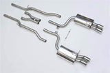 Milltek Dual 2.25" Cat-back Exhaust - Audi B6 S4 4.2L V8