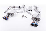 Milltek 2.5" Valved Non-Resonated Cat Back Exhaust - Audi B9 S4 | S5 | 3.0T