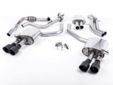 Milltek 2.5" Valved Resonated Cat Back Exhaust - Audi B9 S4 | S5 | 3.0T (w/ Sport Diff)