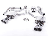 Milltek 2.5" Valved Resonated Cat Back Exhaust - Audi B9 S4 | S5 | 3.0T (w/ Sport Diff)
