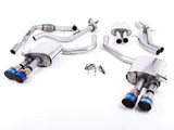 Milltek 2.5" Valved Resonated Cat Back Exhaust - Audi B9 S4 | S5 | 3.0T (w/ Sport Diff)