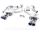 Milltek 2.5" Valved Non-Resonated Cat Back Exhaust - Audi B9 S4 | S5 | 3.0T (w/ Sport Diff)