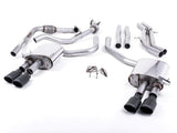 Milltek 2.5" Valved Non-Resonated Cat Back Exhaust - Audi B9 S4 | S5 | 3.0T (w/ Sport Diff)