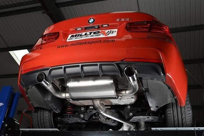 Milltek 3" Performance Cat Back Exhaust - BMW F3X 428i N20 | N26