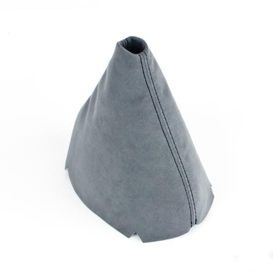 BFI VW MK5 / MK6 Manual Shift Boot - Gray Alcantara - Black Stitch