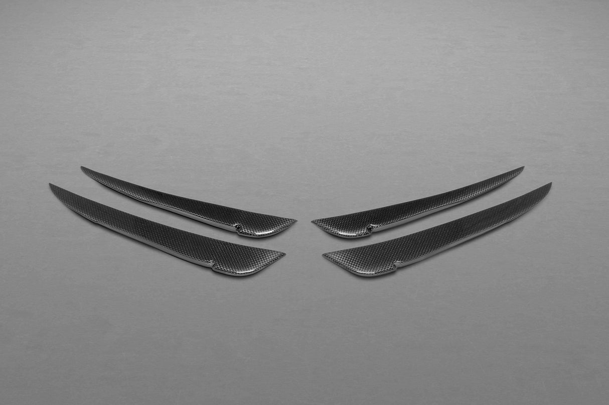 Ferrari 458 Speciale Front Fins (Matte)