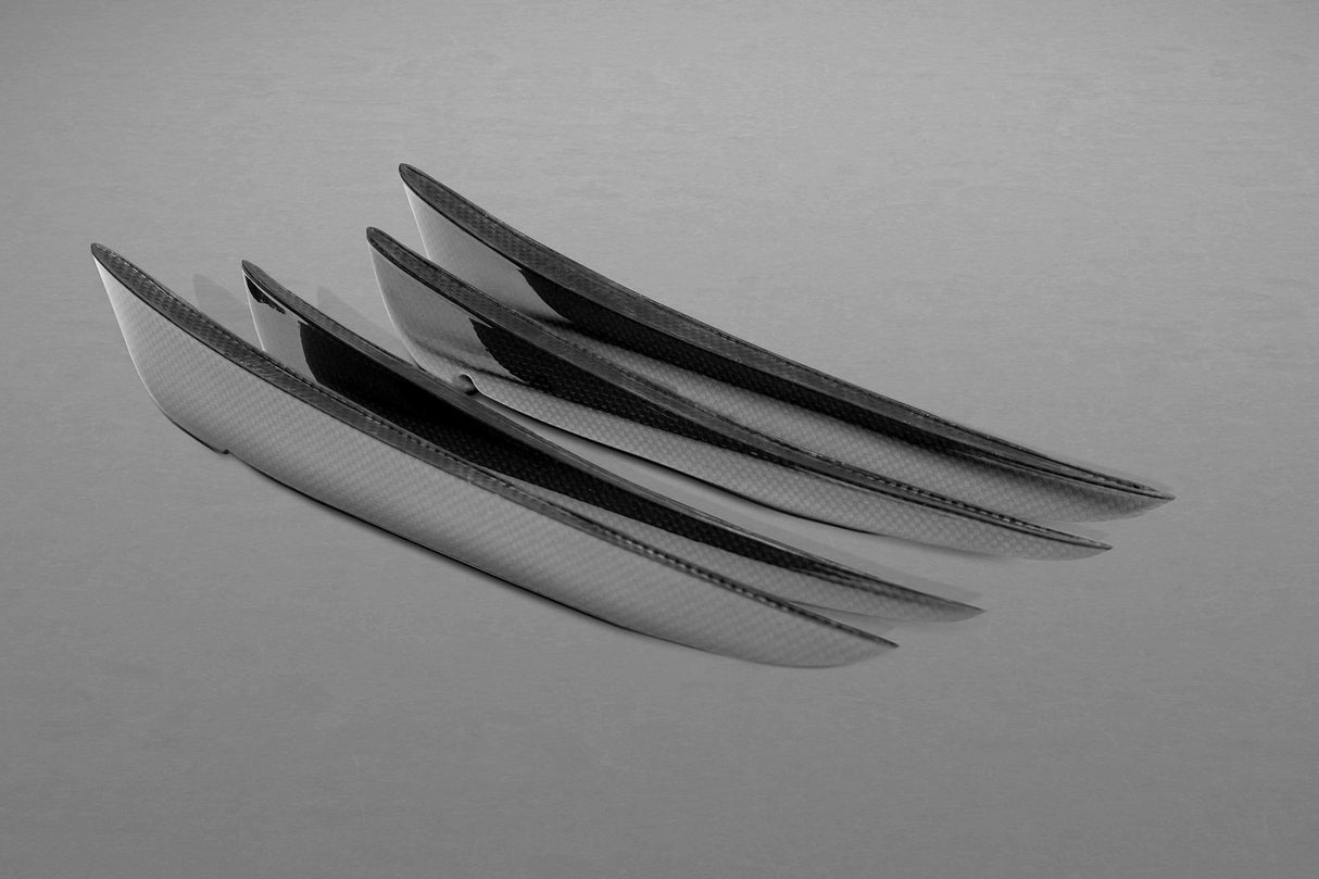 Ferrari 458 Speciale Front Fins (Matte)