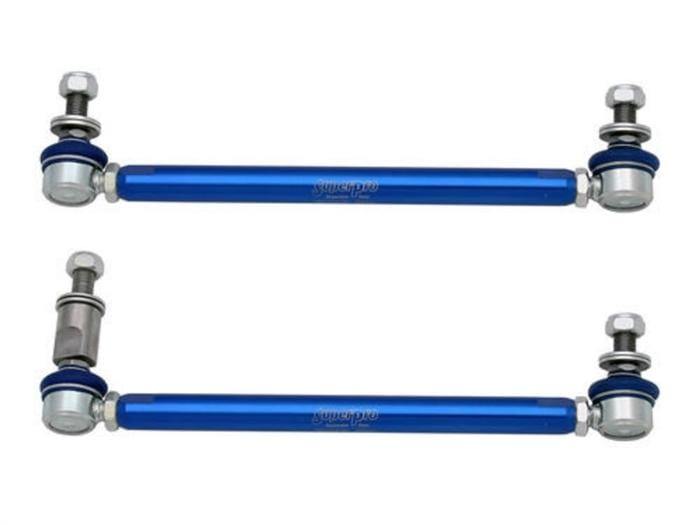 SuperPro Adjustable Front Sway Bar End Links - Mk7 VW | 8V Audi