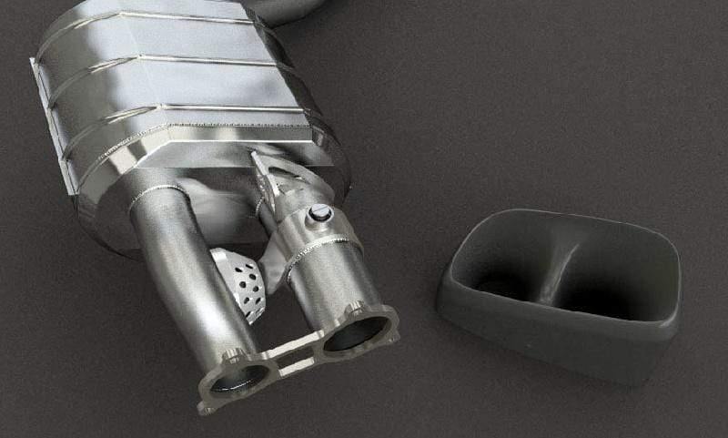 Porsche 970 Panamera V8 S & 4S - Valved Exhaust System & Mid-Pipes (NO Remote)