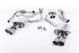 Milltek 2.5" Valved Resonated Cat Back Exhaust - Audi B9 S4 | S5 | 3.0T