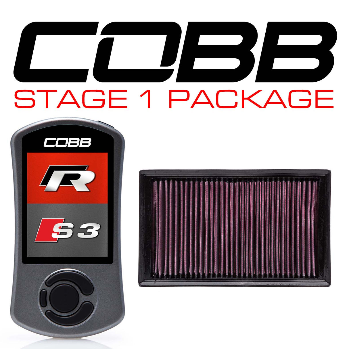 COBB Stage 1+ Power Package - VW/Audi Mk7 Golf R / 8V S3
