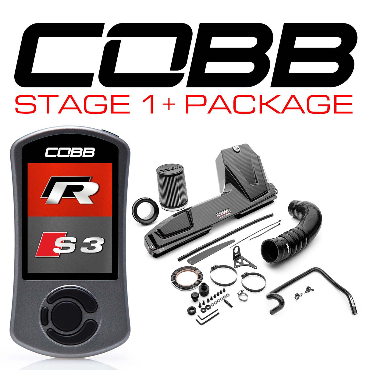COBB Stage 1+ Power Package - VW/Audi Mk7 Golf R / 8V S3