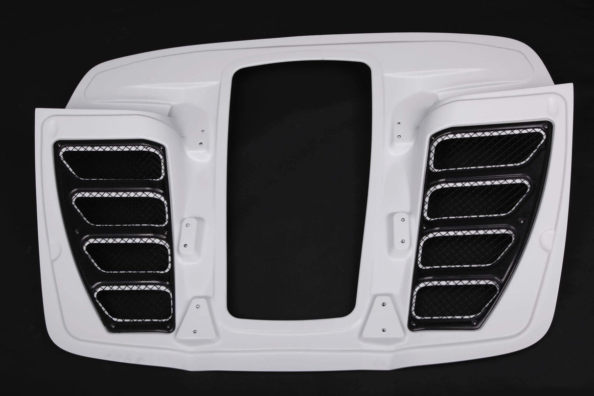 Ferrari 458 Carbon and Glass Bonnet - Raw (Spider/Aperta ONLY)