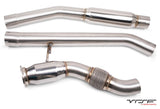 VRSF M57 Downpipe & Midpipe Combo Upgrade for 2008 – 2013 BMW X5D & X6D E70/E71