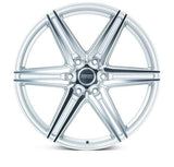 Vossen Custom HF6-2 Wheel in Silver Polished