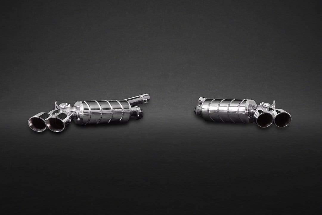 BMW X5M (F15) (2013 ) & X6M (2014 ) Valved Exhaust System, Mid-Pipes, & CES-3 Remote Kit with Stainless Steel Tips