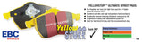 EBC 2016+ Jeep Grand Cherokee 3.6L Yellowstuff Front Brake Pads
