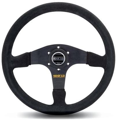 Sparco 375 Steering Wheel Suede Black