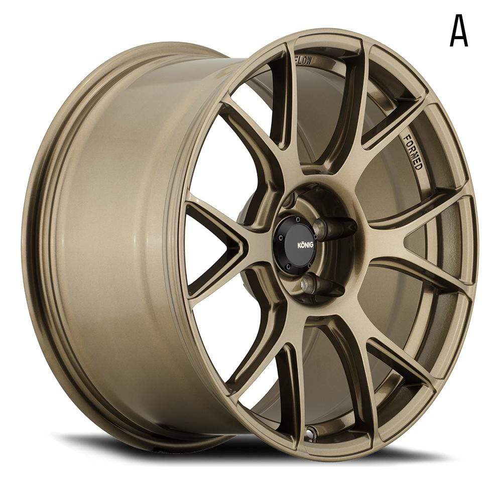 Konig Ampliform 18" 5x114.3 Gloss Bronze