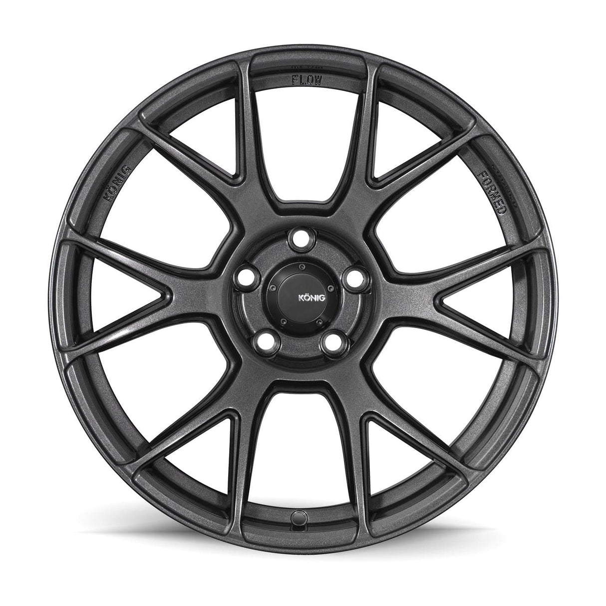 Konig Ampliform 17" 4x100 Dark Metallic Graphite