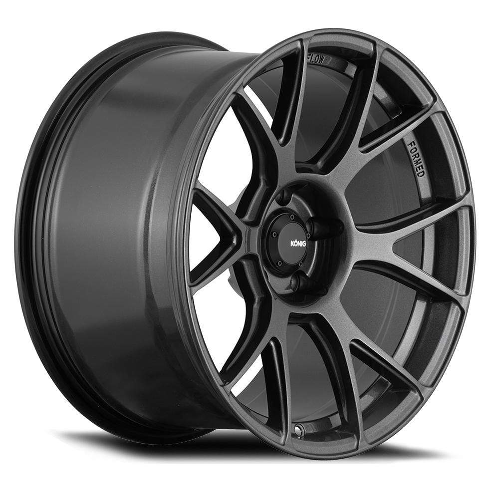 Konig Ampliform 17" 4x100 Dark Metallic Graphite