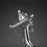 Audi R8 Post-Facelift V8 X-Pipe Exhaust System (Incl. Remote)