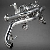 Audi R8 Post-Facelift V8 X-Pipe Exhaust System (Incl. Remote)