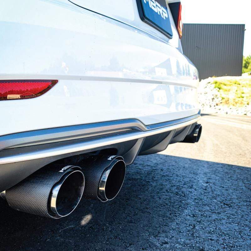 MBRP PRO Series Audi S3 3" Cat back Dual Exhaust System with CF Tips