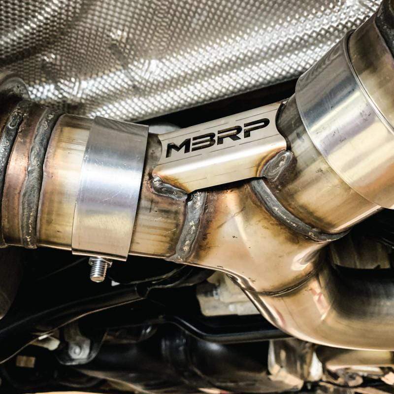 MBRP PRO Series Audi S3 3" Cat back Dual Exhaust System with CF Tips