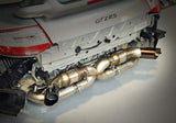 AWE Tuning Porsche GT2 RS Performance Exhaust - Polished Silver Tips
