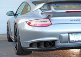 AWE Tuning Porsche GT2 RS Performance Exhaust - Polished Silver Tips