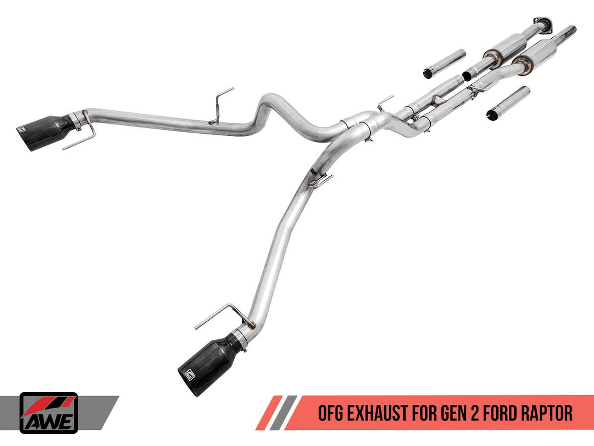 AWE Exhaust for the Ford Gen 2 Ford Raptor