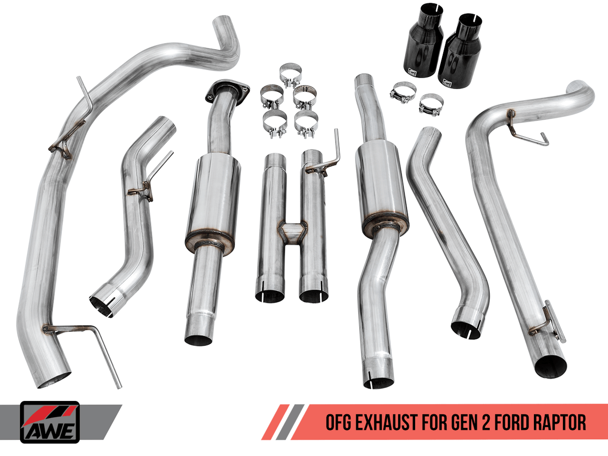 AWE Exhaust for the Ford Gen 2 Ford Raptor