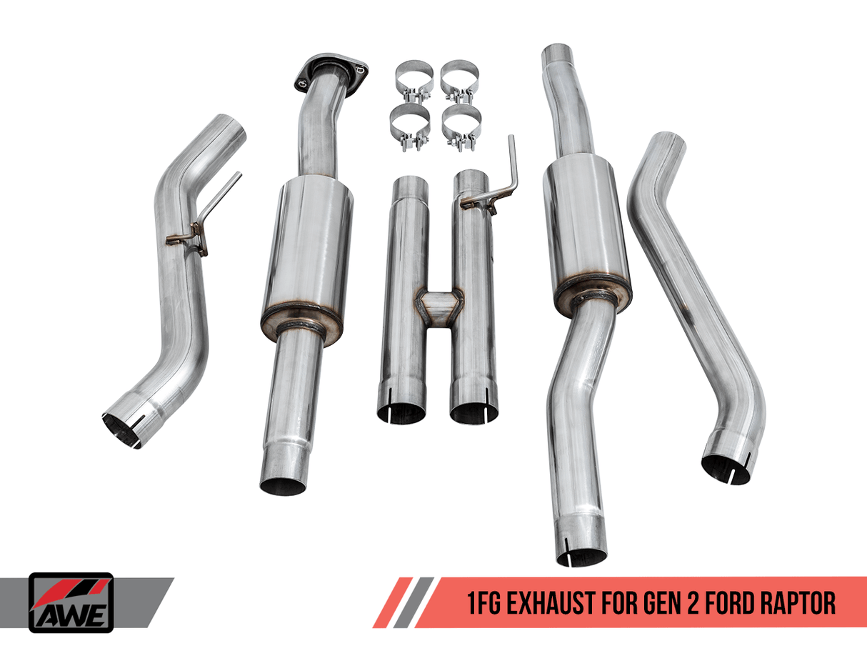 AWE Exhaust for the Ford Gen 2 Ford Raptor