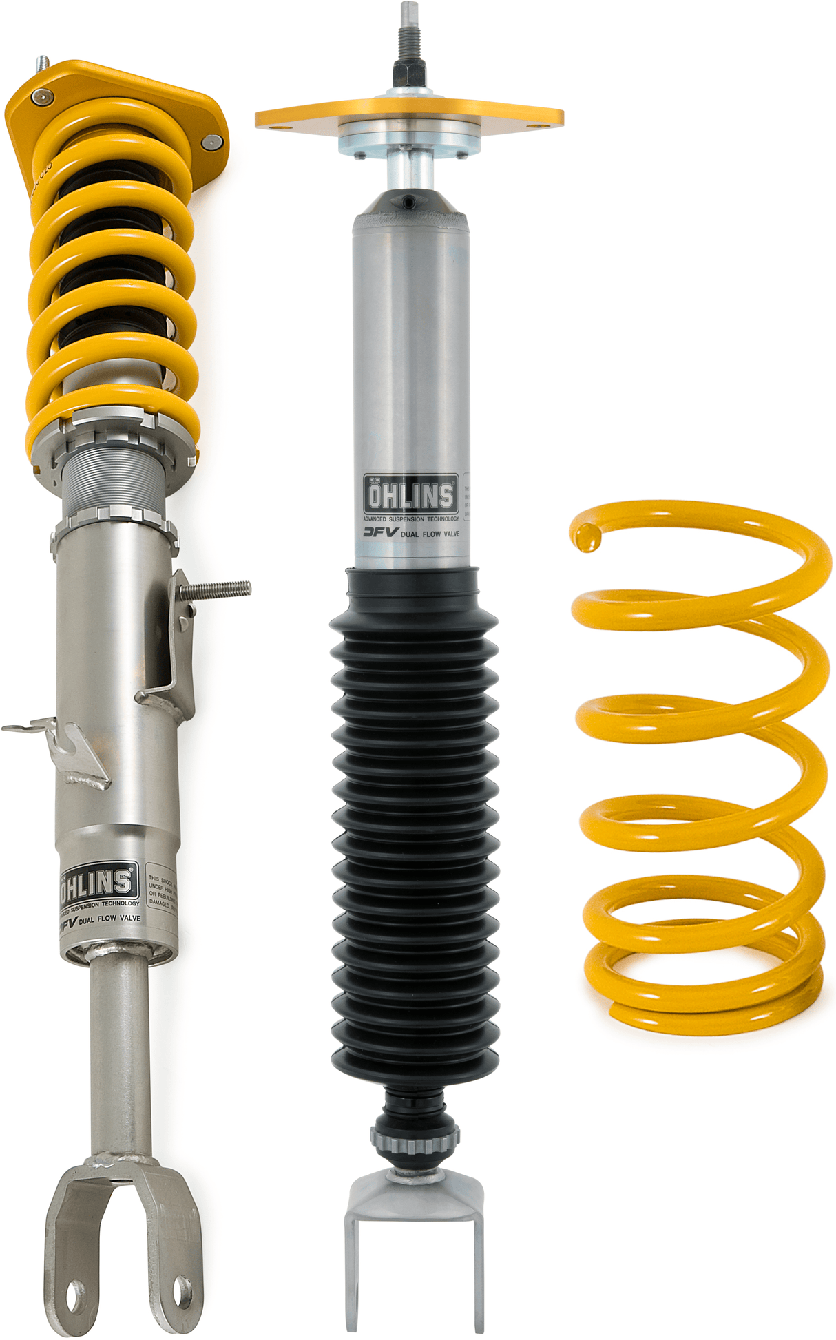 Ohlins 03-08 Nissan 350Z (Z33) Road & Track Coilover Suspension System featuring Dual Flow Valve Technology