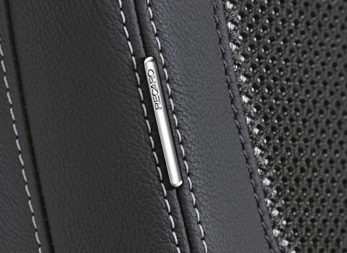 Recaro Sportster GT Passenger Seat - Black Leather/Carbon Weave