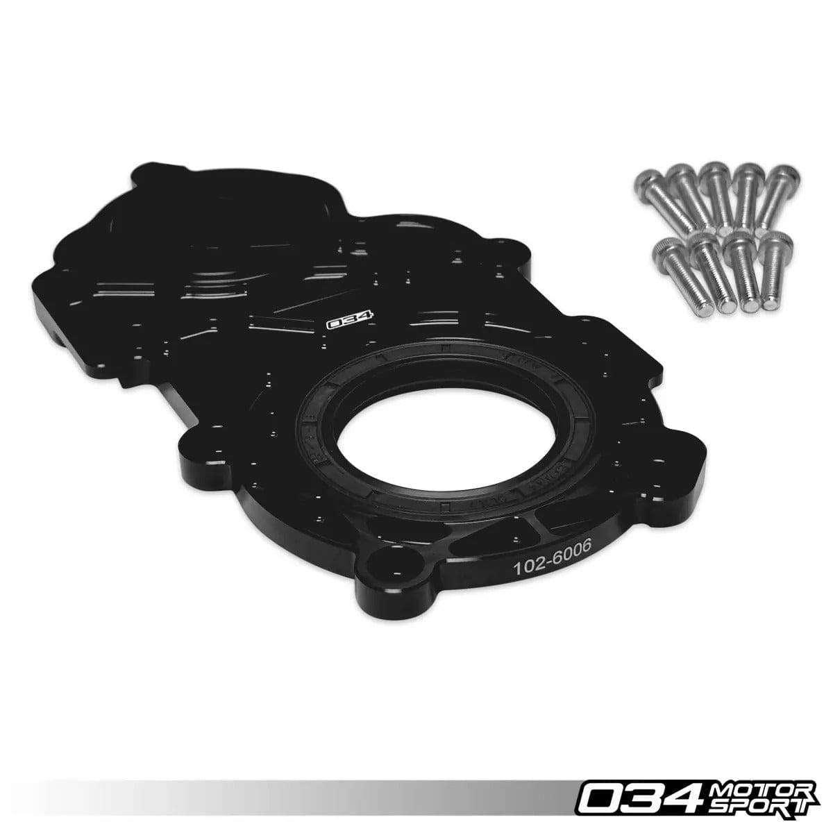 034 Motorsport Billet Aluminum Front Main Seal - Audi / B8 / B8.5 / C7 / EA837 / 3.0T & More