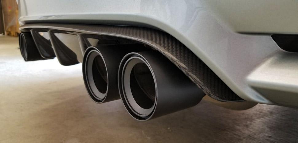 Billet 3.75" Exhaust Tips for BMW M3 M4 M5 M6