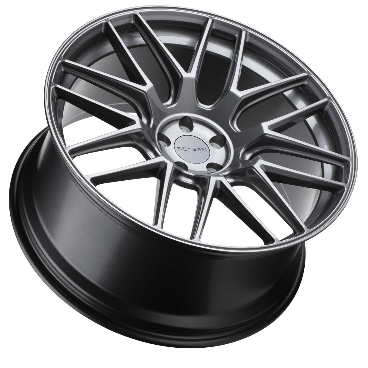Beyern Autobahn 17" 5x120 Gloss Gunmetal