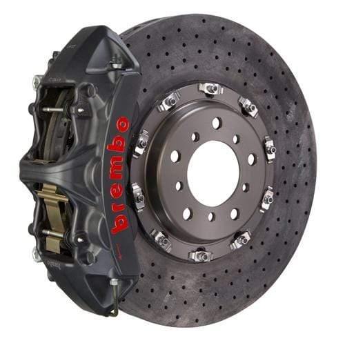 Brembo GT-S CCM-R Systems 380x34 CCM-R 6-Piston Hard Anodized Drilled Front