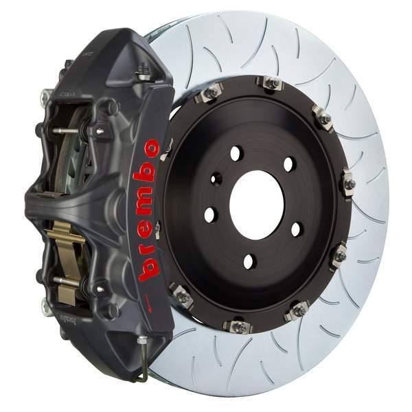 Brembo GT-S Systems 350x34 2-Piece 6-Piston Hard Anodized Slotted Type-3 Front