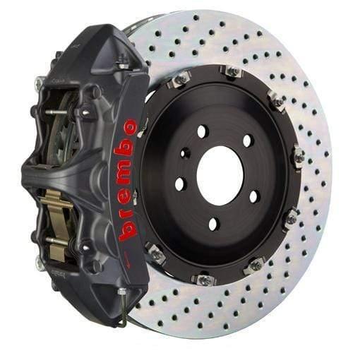 Brembo GT-S Systems 405x34 2-Piece 6-Piston Hard Anodized Drilled Front