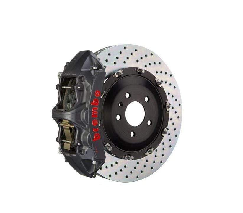 Brembo GT-S Systems 405x34 2-Piece 6-Piston Hard Anodized Drilled Front