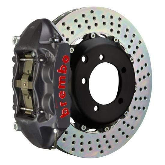 Brembo GT-S Systems 328x28 2-Piece 4-Piston Hard Anodized Drilled Rear