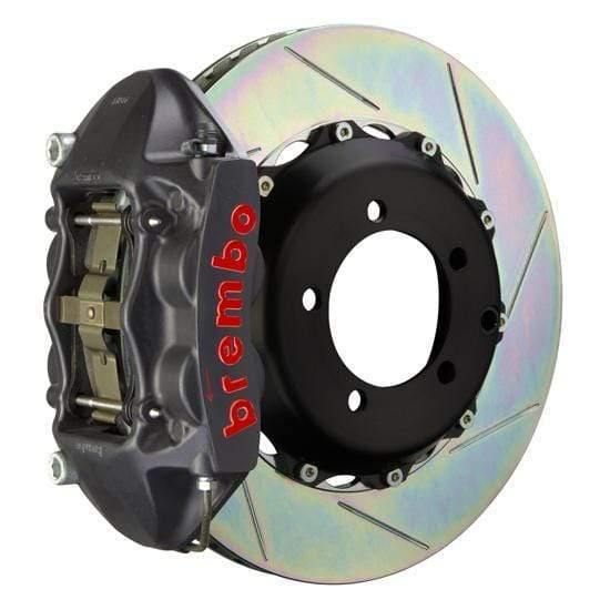 Brembo GT-S Systems 328x28 2-Piece 4-Piston Hard Anodized Slotted Rear