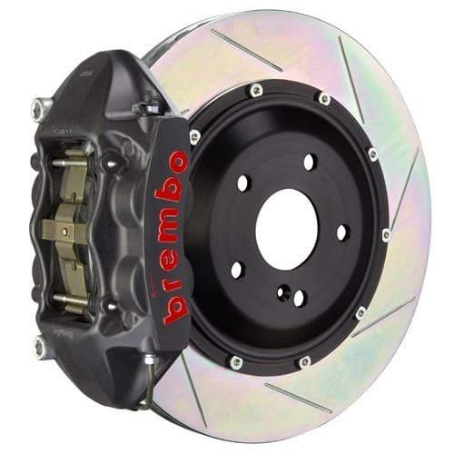 Brembo GT-S Systems 380x28 2-Piece 4-Piston Hard Anodized Slotted Rear