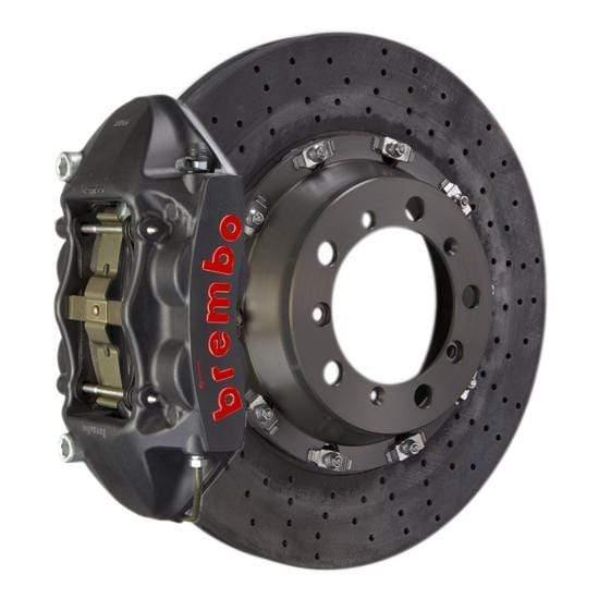 Brembo GT-S CCM-R Systems 360x28 CCM-R 4-Piston Hard Anodized Drilled Rear